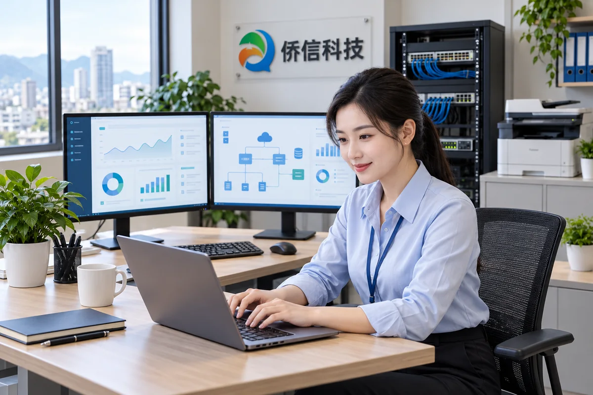 电脑网络与系统建设，服务日常业务，应用场景参考